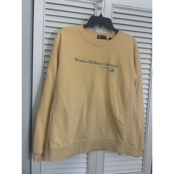 Gear for Sports Western Michigan University Alumni Yellow Sweatshirt Sz: XL - Picture 1 of 3